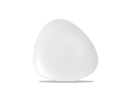 Vellum White Triangle Plate